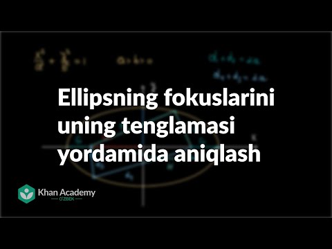 Video: Astronomiyada ellips qanday ishlatiladi?