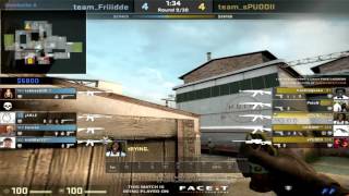 Frags from a Cache game (Faceit)