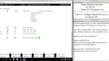 Lab 6.5  Bind DNS Server in Chroot Jail