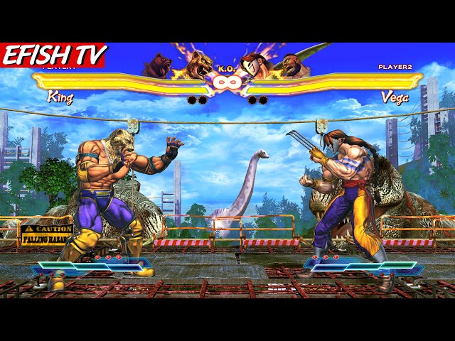 Street Fighter x Tekken: King Gameplay 