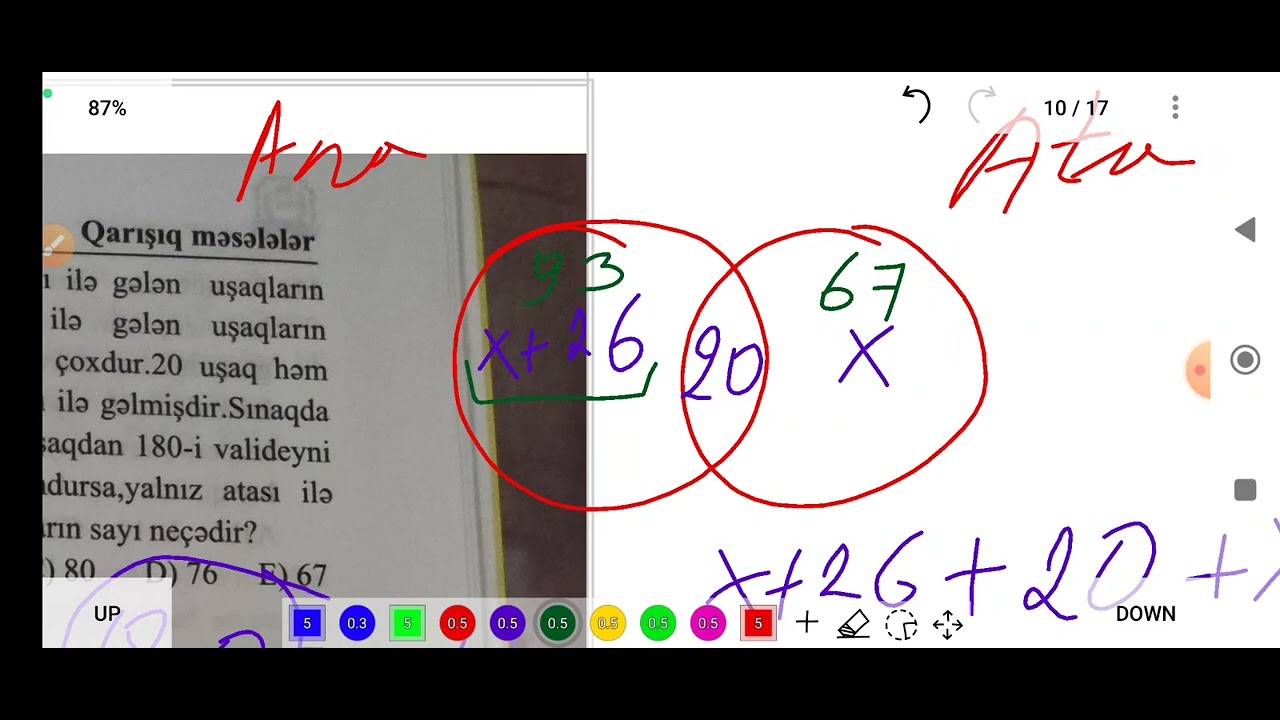 ibtidai#riyaziyyat MHM Qarışıq məsələlər 101-148 test izahı