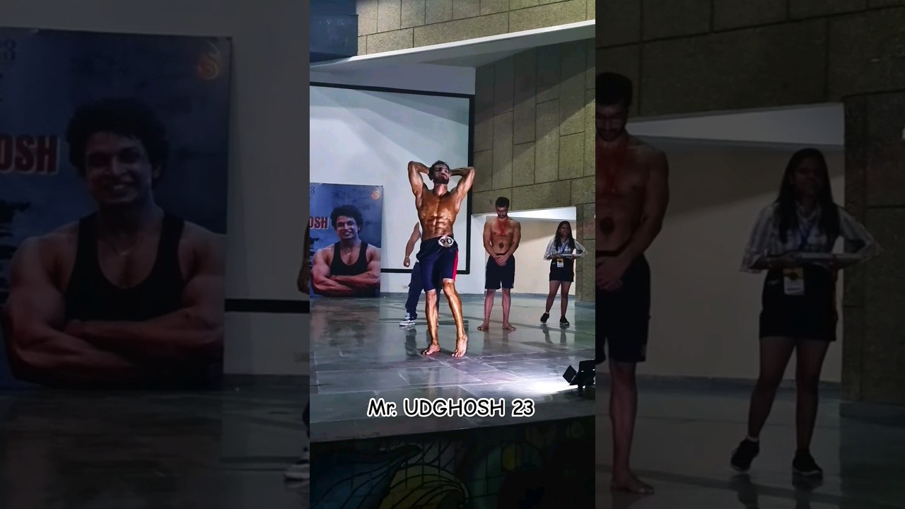 Mr udghosh 23 bodybuilding competition  