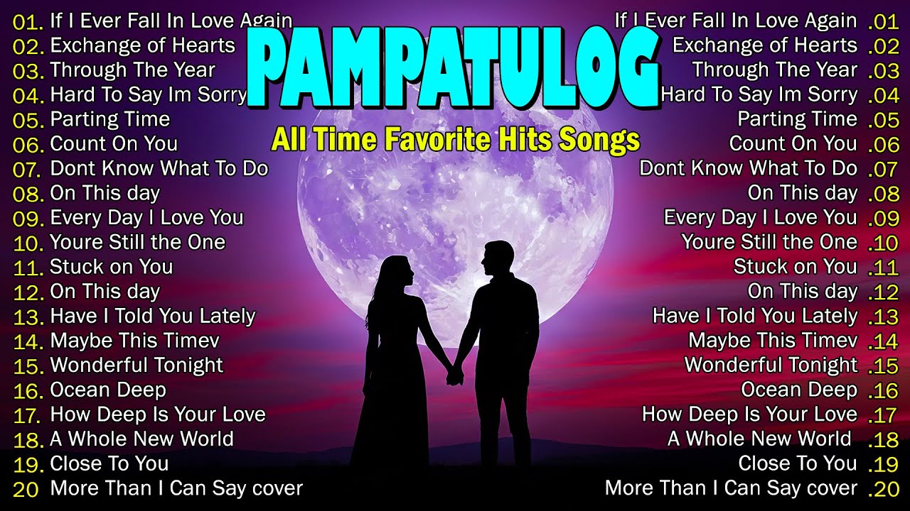 Pampatulog Love Songs Nonstop 2025 | Relaxing Old Love Songs for Sleeping and Stress Relief