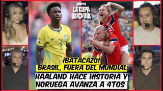 BRAZIL ELIMINATED from the WORLD CUP by NORWAY with STUNNERS from an UNSTOPPABLE HAALAND | La Cop...