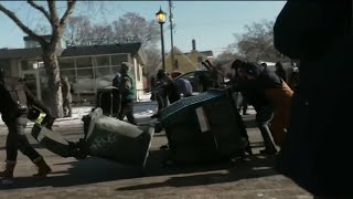 Protesters barricade scene near Border Patrol shooting