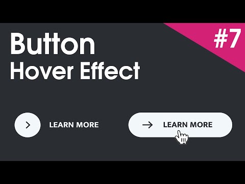 Button With Awesome Hover Effect | Pure HTML/CSS | #7