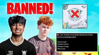 Fortnite Pros BANNED One Day Before Grand Finals… 