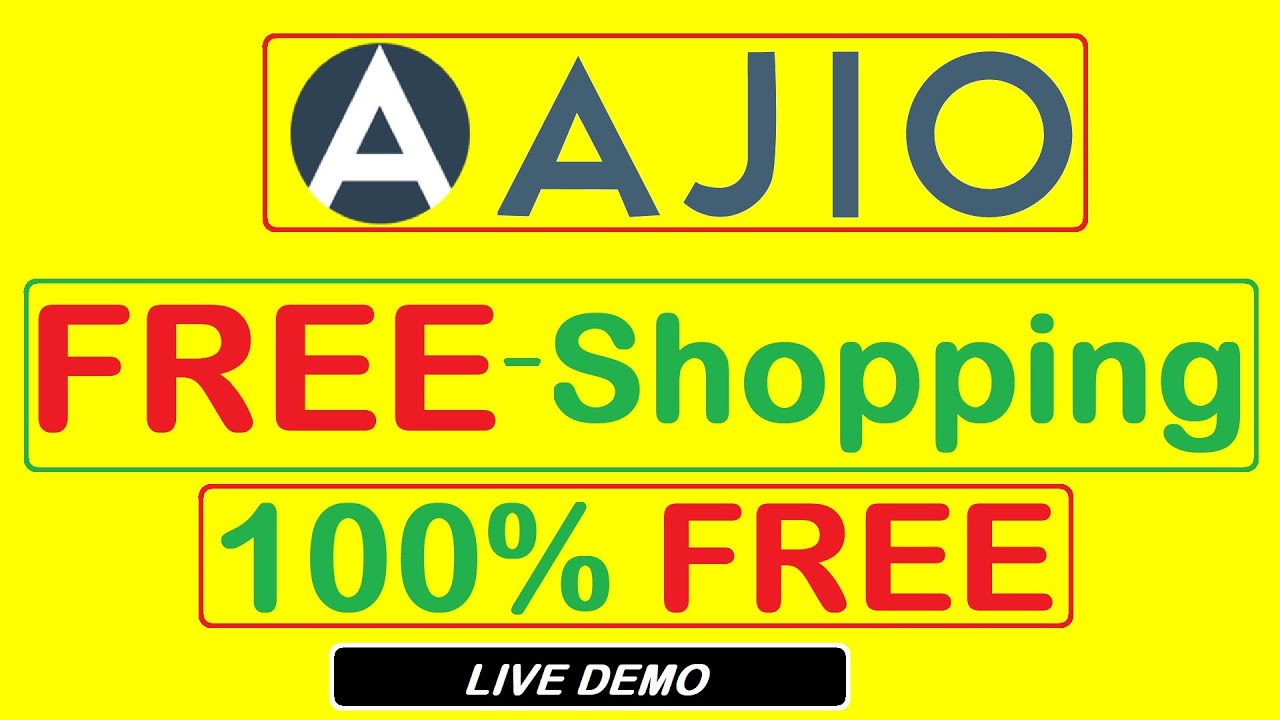 Ajio Free Shopping Free shopping 100 Free Shopping Ajio Shopping