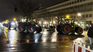 Traktorparade Berlin - Hotel Adlon 14.01.2024 Bauernproteste live #brandenburgertor  #bauernprotest