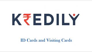 ID Cards and Visiting Cards - Kredily