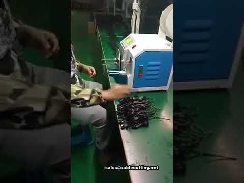 Automatic Power Cable Tie Machine for 8 & 0 Shape Wire Coil Winding