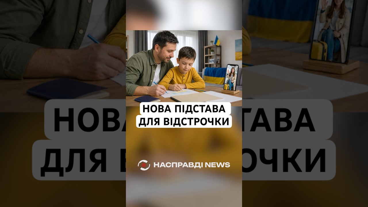 НОВА ПІДСТАВА ДЛЯ ВІДСТРОЧКИ