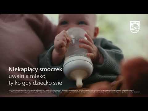 Nowa Responsywna butelka Natural od Philips Avent z Responsywnym smoczkiem Natural