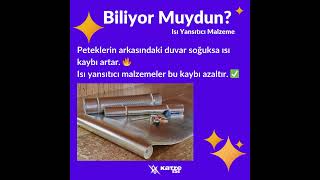 Peteğin Arkasına Yerleştirilen Isı Yansıtıcı Levhalar, Isının Duvara Değil Odaya Yönlenmesini Sağlar