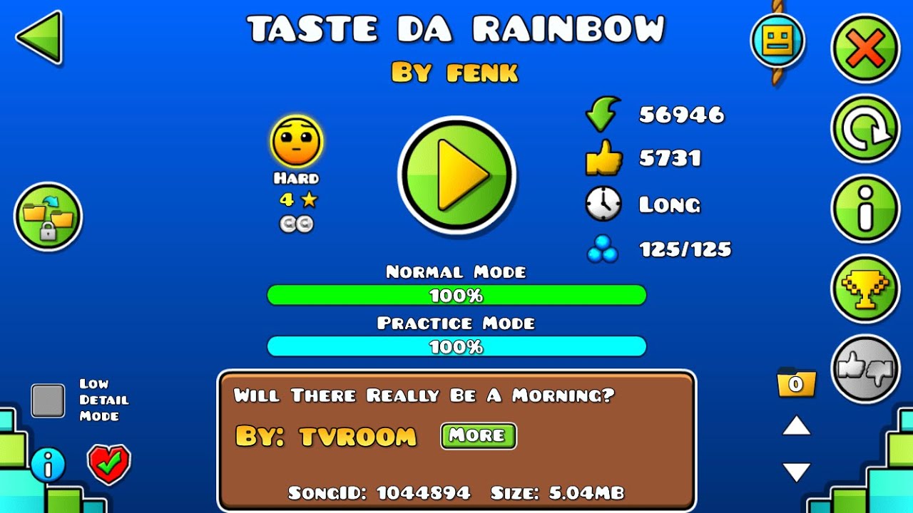 TASTE DA RAINBOW by fenk (All Coins) | Geometry Dash
