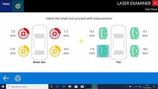 TEXA LASER EXAMINER - FAST CHECK screenshot 5