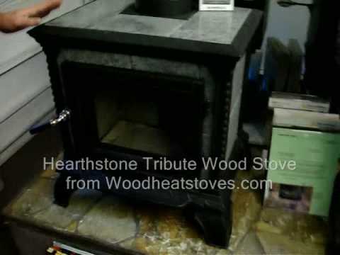 HearthStone Tribute Wood Stove Basics - YouTube