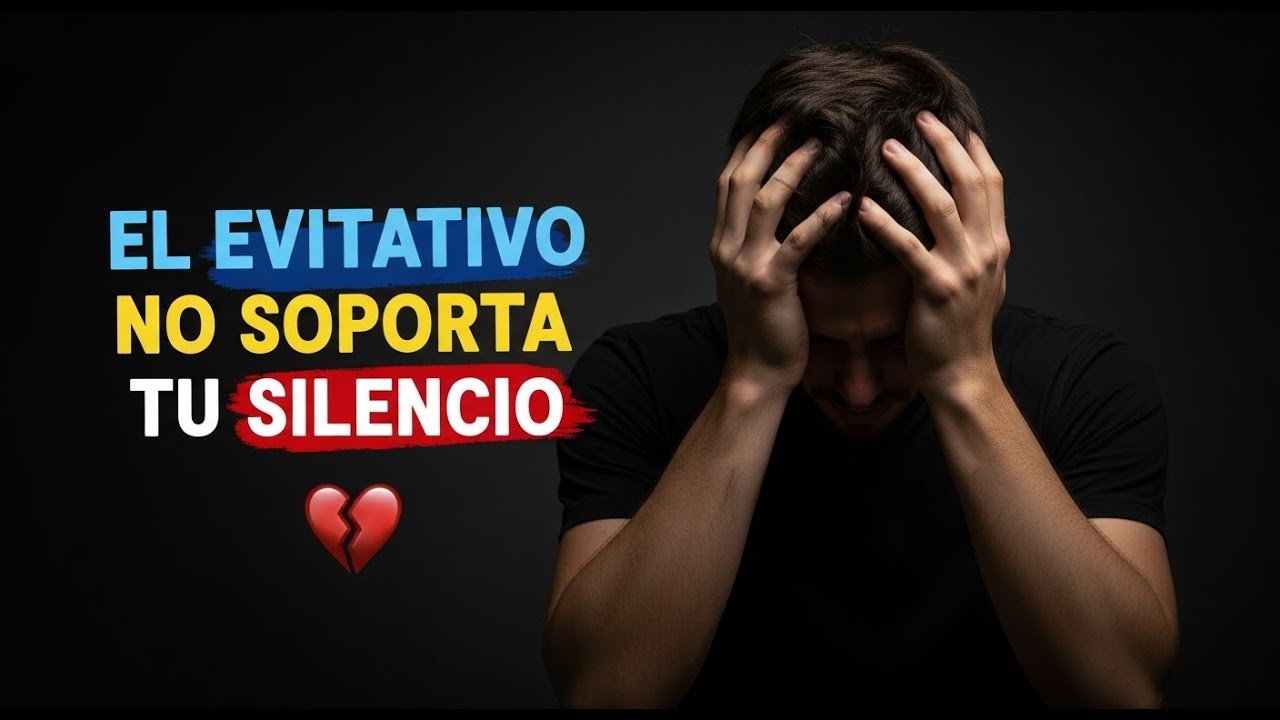 El Evitativo Está Colapsando por Tu Silencio (Pero Nunca Te Lo Dirá)