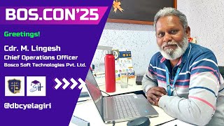 Bos.Con'25: Greetings - Cdr. LINGESH, BICS screenshot 2