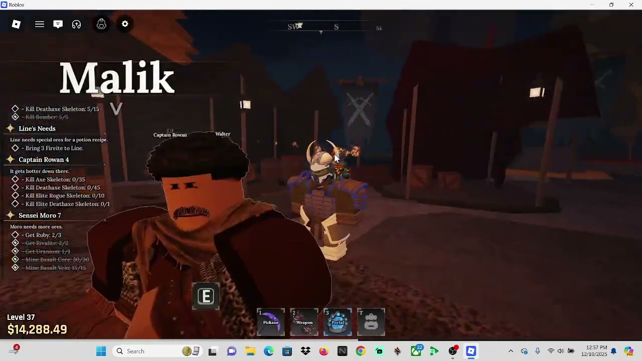 Roblox The Forge: Гордимся капитаном