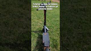 Kukirin G4 wheelie mode tutorial ✅️ Use code "boosted" on kukirin-escooter.com for 20€ off!!