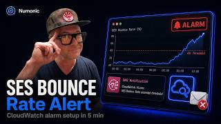 How to get alerted when your Amazon SES bounce rate spikes (CloudWatch)