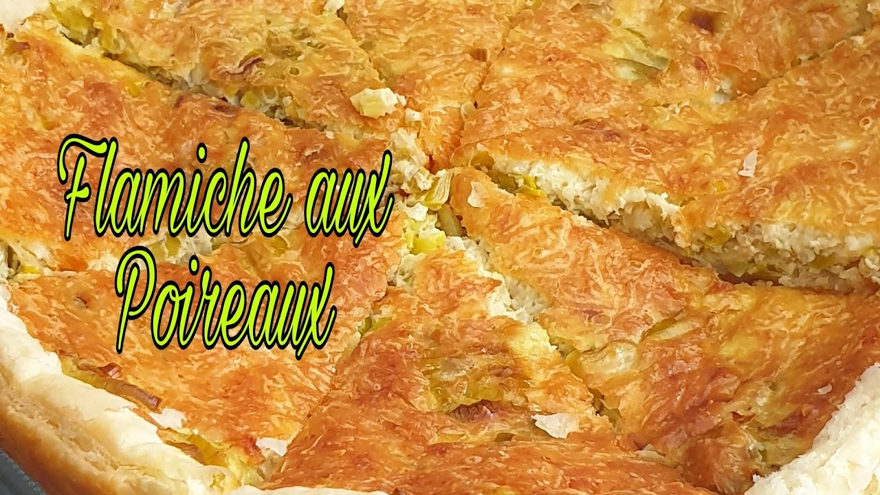 Flamiche aux Poireaux 😍