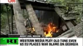 Newshound - Eyes Wide Shut Western Media Over S Ossetian War Rt Top Stories