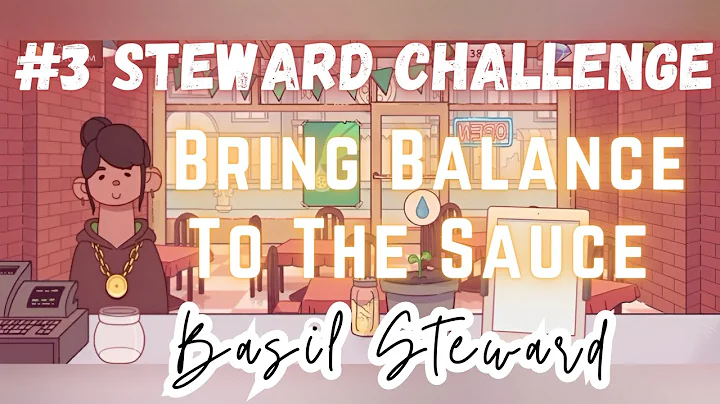 Bring Balance To The Sauce | Third Steward Challenge - Basil Steward | Good Pizza Great Pizza