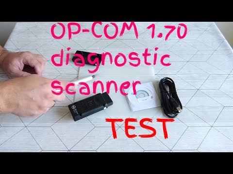 OPCOM 1.70 diagnostikos adapteris / OP-COM 1.70 diagnostic scanner / Диагностический автосканер