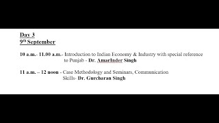 MBA ORIENTATION PROGRAM DAY 3