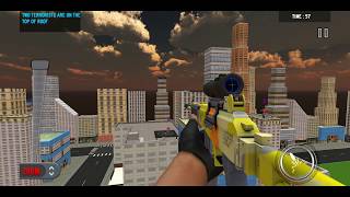 واطلاق النار مع بندقية رشاش في هذا أفضل لعبة اطلاق النار FPS الحديثة ألعاب أندرويد screenshot 5