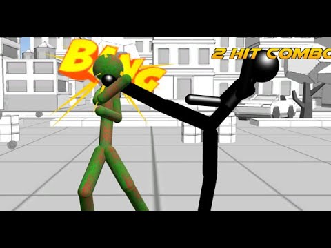 STICKMAN FIGHTING 3D (flash game) 