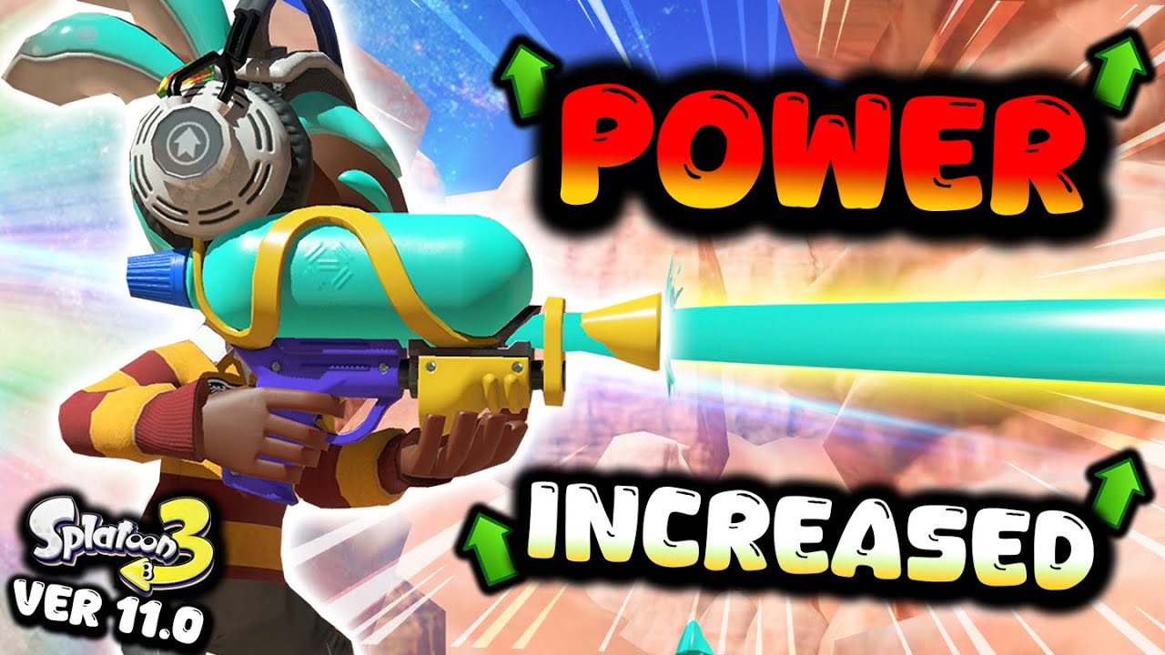 Почему ВСЕ ВИДЫ ОРУЖИЯ СТАНОВЯТСЯ ЛУЧШЕ В Splatoon 3 версии 11.0