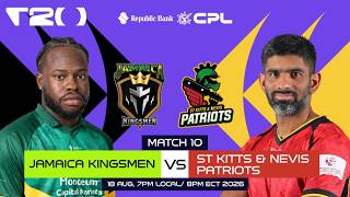 LIVE | Jamaica Kingsmen vs St Kitts & Nevis Patriots | CPL 2026