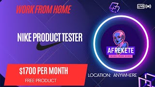 Nike Product Tester Pays $1700 month, Step by Step |Work from Home Review
