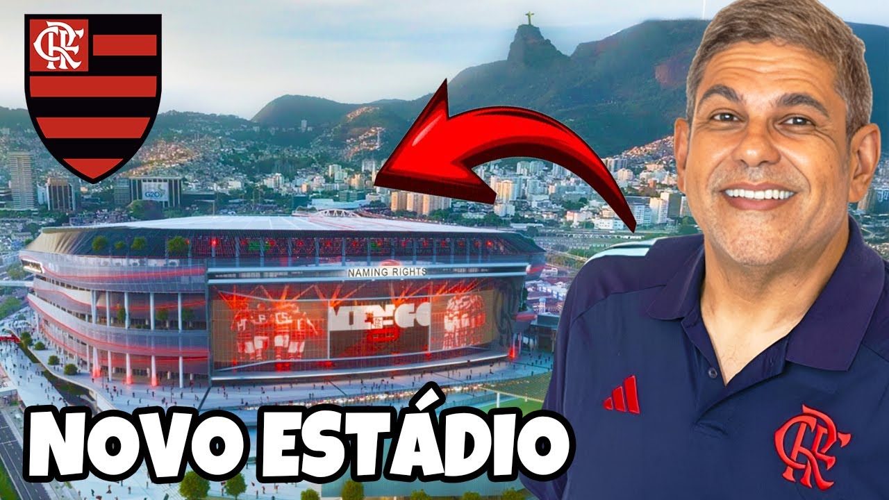 ⚽️ AQUI VAI SER O NOVO ESTÁDIO DO FLAMENGO, VEJA TUDO SOBRE A NOVA CASA DO MENGÃO MALVADÃO