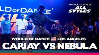 Capjay vs Nebula | ALL STYLES | FINAL BATTLE | World of Dance Los Angeles 2026 | #WODLA26 Content