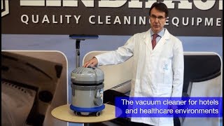 HF6 pro eco Force: the ideal vacuum cleaner for hotels and healthcare environments