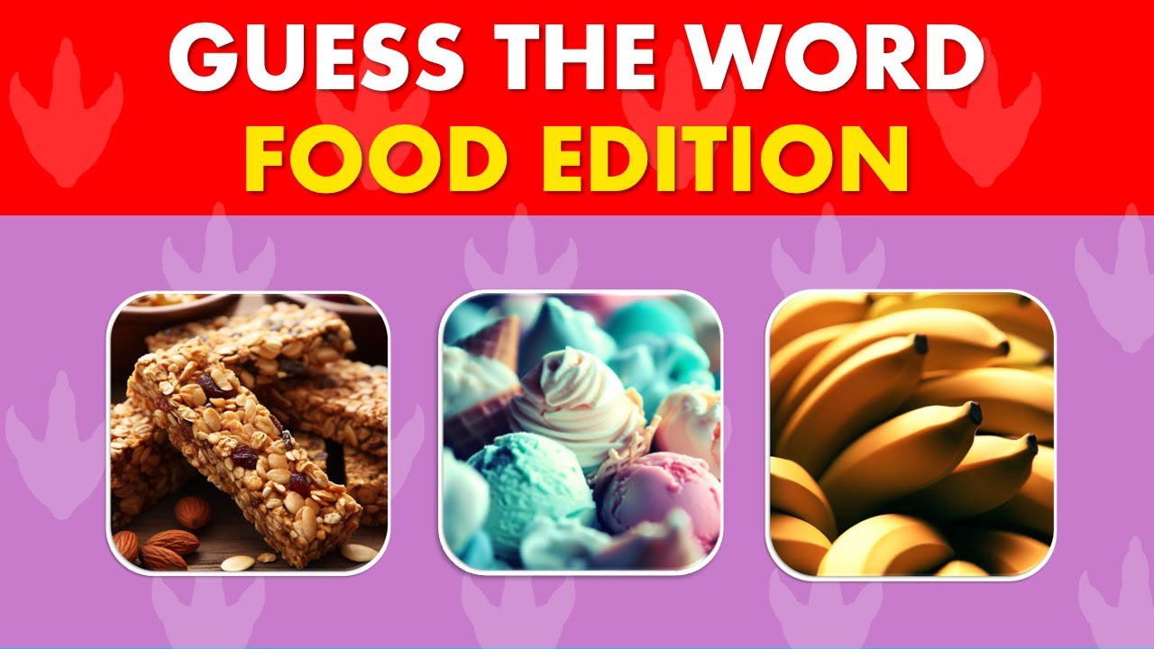 UnJumble The Word Food Edition YouTube