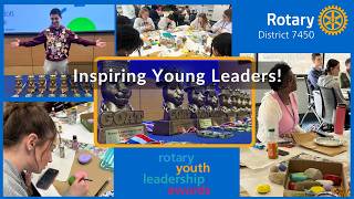High School Students at Rotary Youth Leadership Awards (RYLA)