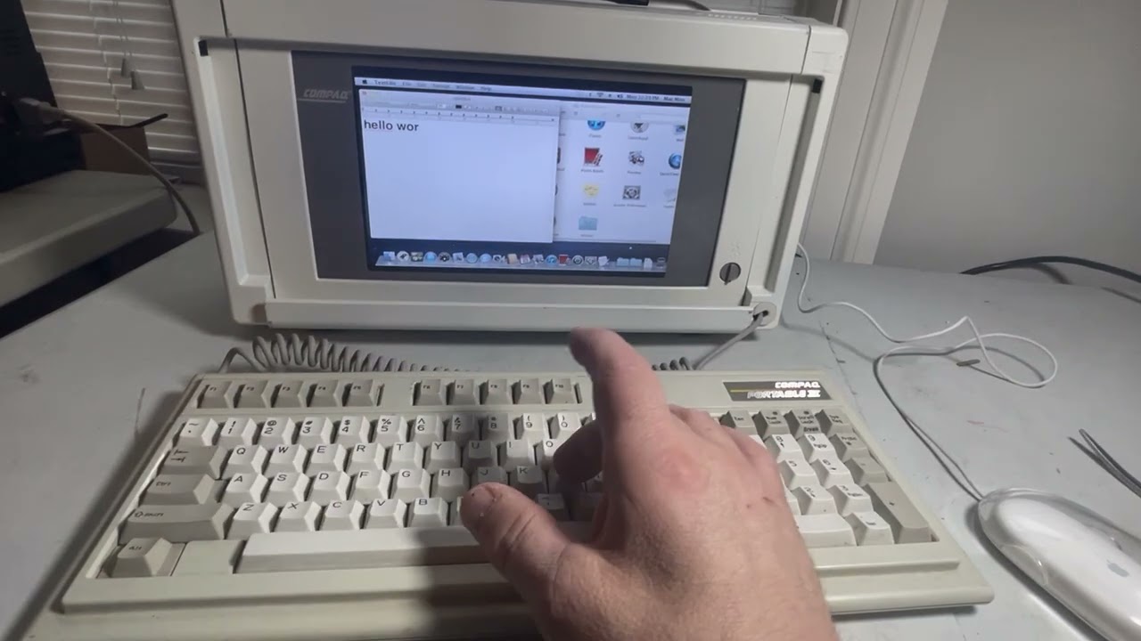 Mac comes back as a Compaq Portable III
