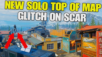 Black Ops 7 Glitches New Solo Top of Map Glitch on SCAR, Bo7 Glitch, Glitch Spots, Bo7 Glitches 