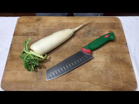 Daikon stufato al miso [Nimono]