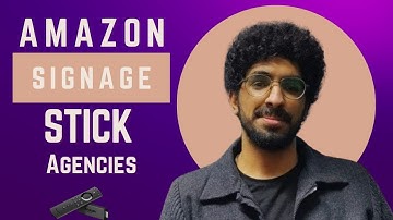Amazon signage stick for agencies with Posterbooking 2024