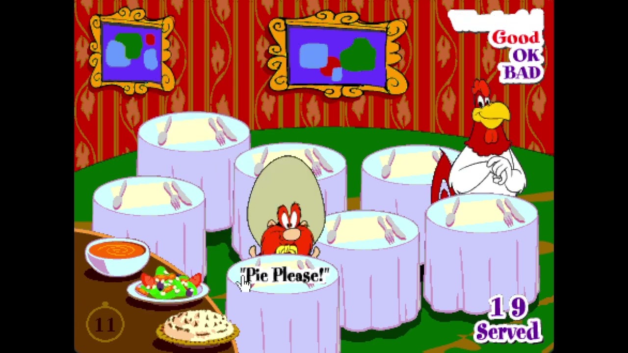 Nostalgia! Loony tunes - Chez Bug's (shockwave game)