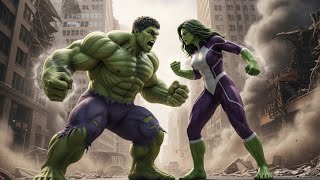 Hulk Vs She-Hulk — The Ultimate Strength Battle That Broke the Internet!” 💥🟢