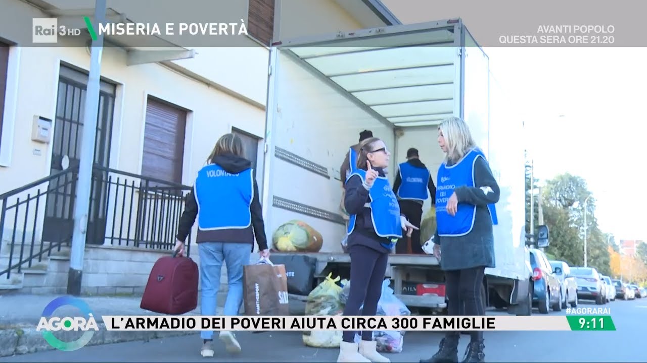 Nell'armadio dei poveri - Agorà 21/11/2023