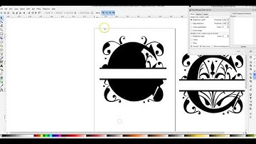 How to separate a split regal letter in Inkscape and upload into Design Space