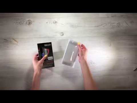 Стекло для iPhone 7+ Walker - Черная рамка Стекло для iPhone 7+ Walker - Черная рамка